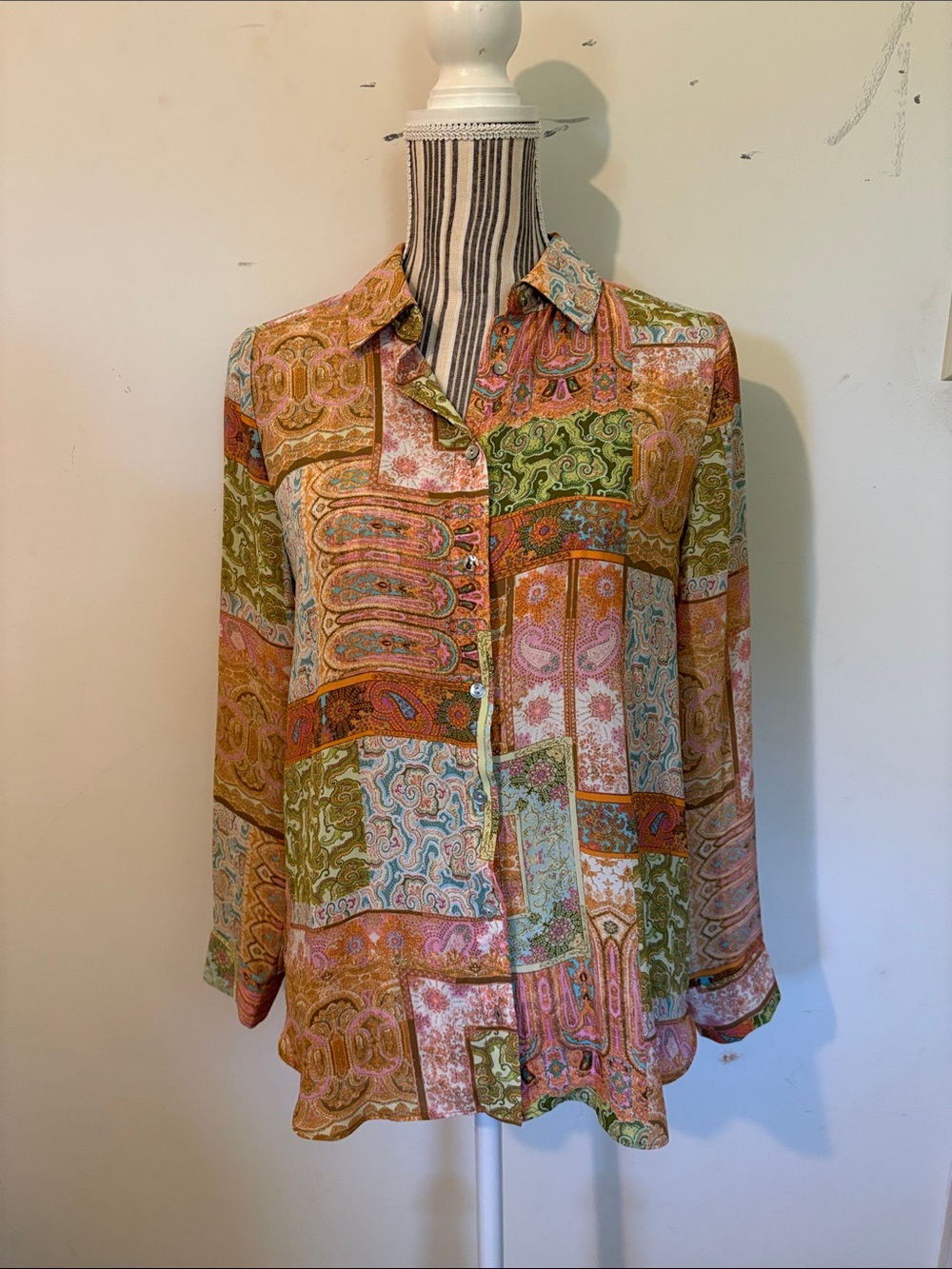 Rose+Olive blouse with tag size s